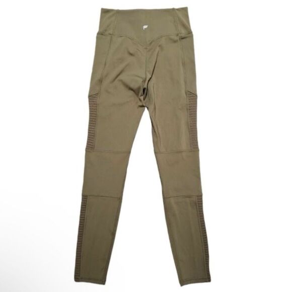 ✨Fabletics Motion365+ High-Waisted Moto Green Sz Small Leggings✨ - Picture 6 of 8